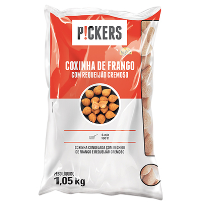 Imagem Coxinha de Frango Congelada McCain Pickers com Recheio de Requeijão Cremoso 1,05kg
