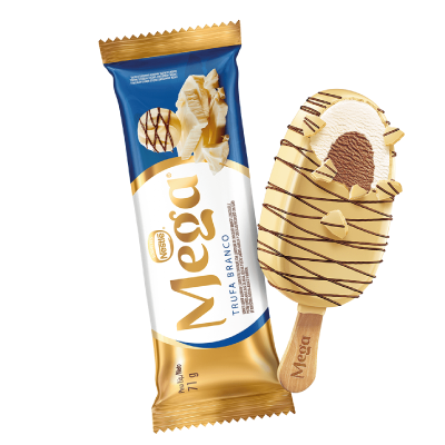 Imagem Picolé Mega Trufa Branco Nestlé 71g